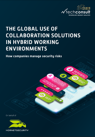 Black whitepaper cover with title and logos and bottom-right image of a mobile phone screen with pink, green and black messages popping up from the screen