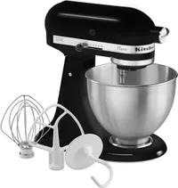 KitchenAid 4.3L Classic Stand Mixer, Onyx Black:  £499 now £299.99 at Amazon