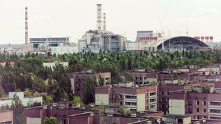 An expansive view of Chernobyl Exclusion Zone