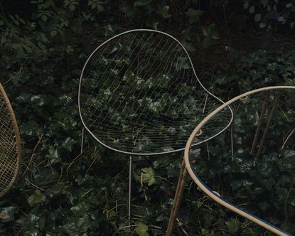 Junya Ishigami furniture to show at Maniera in Belgium chairs in foliage
