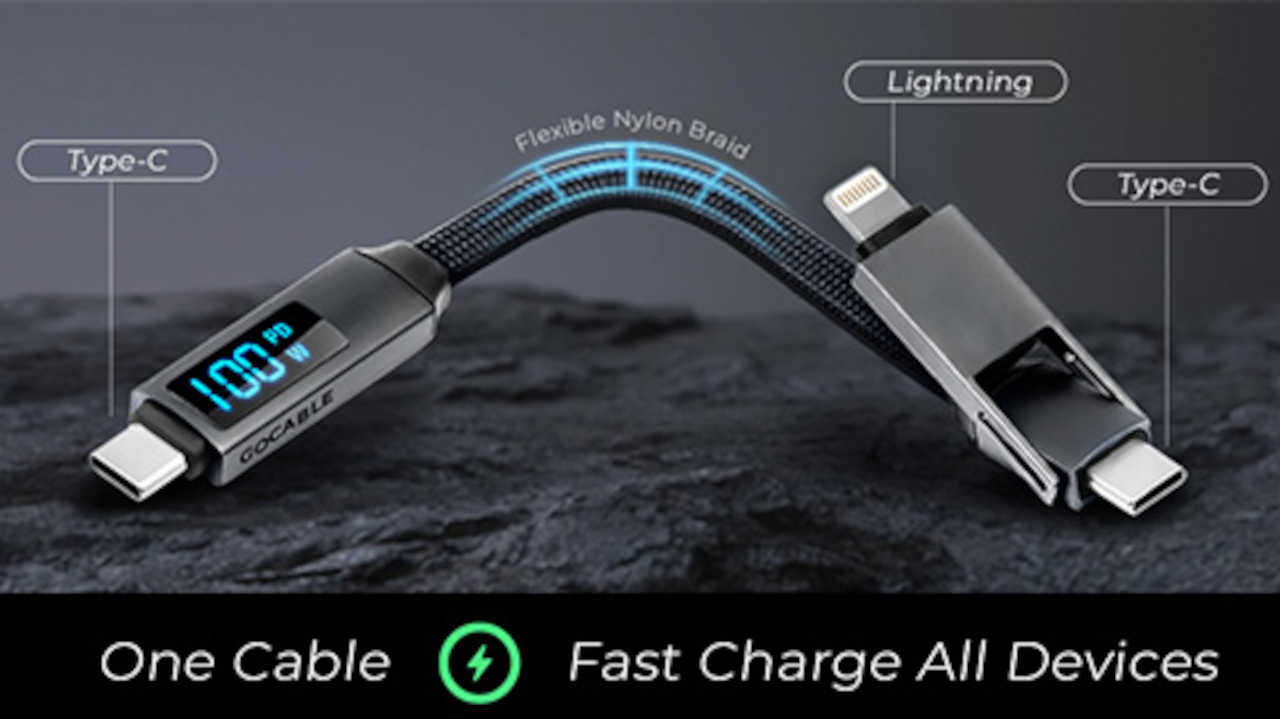 GoCable 8-in-1 EDC 100W Cable
