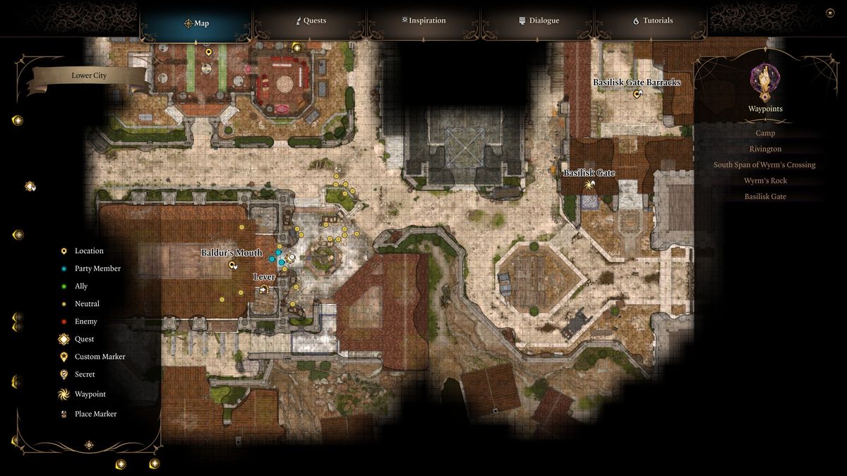 Baldur's Gate 3 Stop the Presses - Baldur's Mouth location