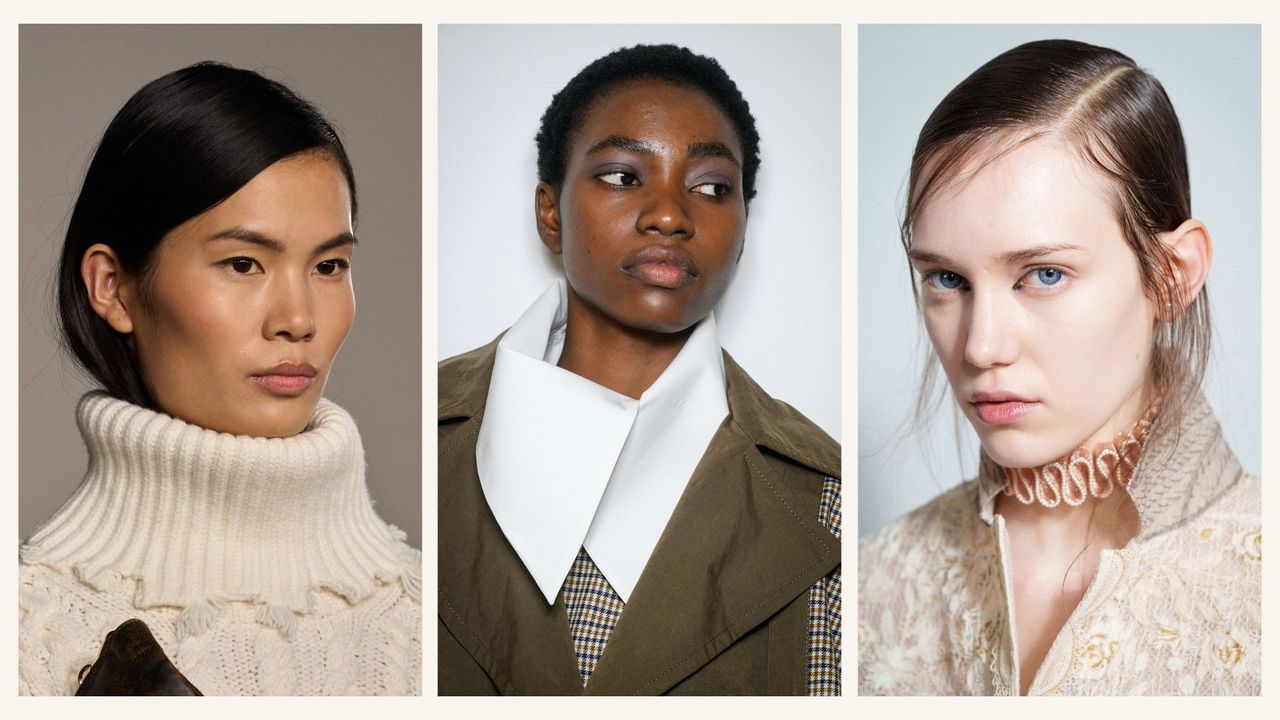 Key New York Fashion Week Autumn/Winter 2025 beauty looks from Simkhai, Toga and Dior