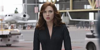 Black Widow in Captain America: Civil War