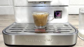 Macchiato made using KitchenAid Fully Automatic Espresso Machine KF6