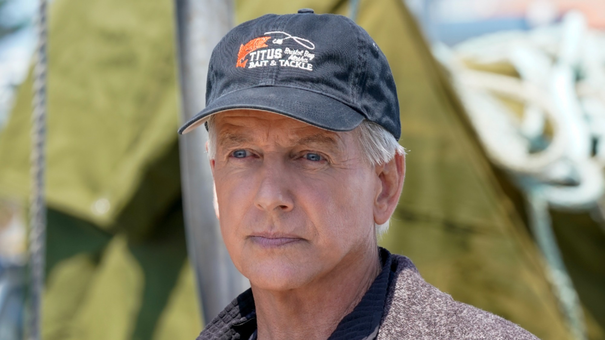 Mark Harmon as Leroy Jethro Gibbs in his final episode of NCIS.