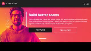 Website screenshot for Pluralsight