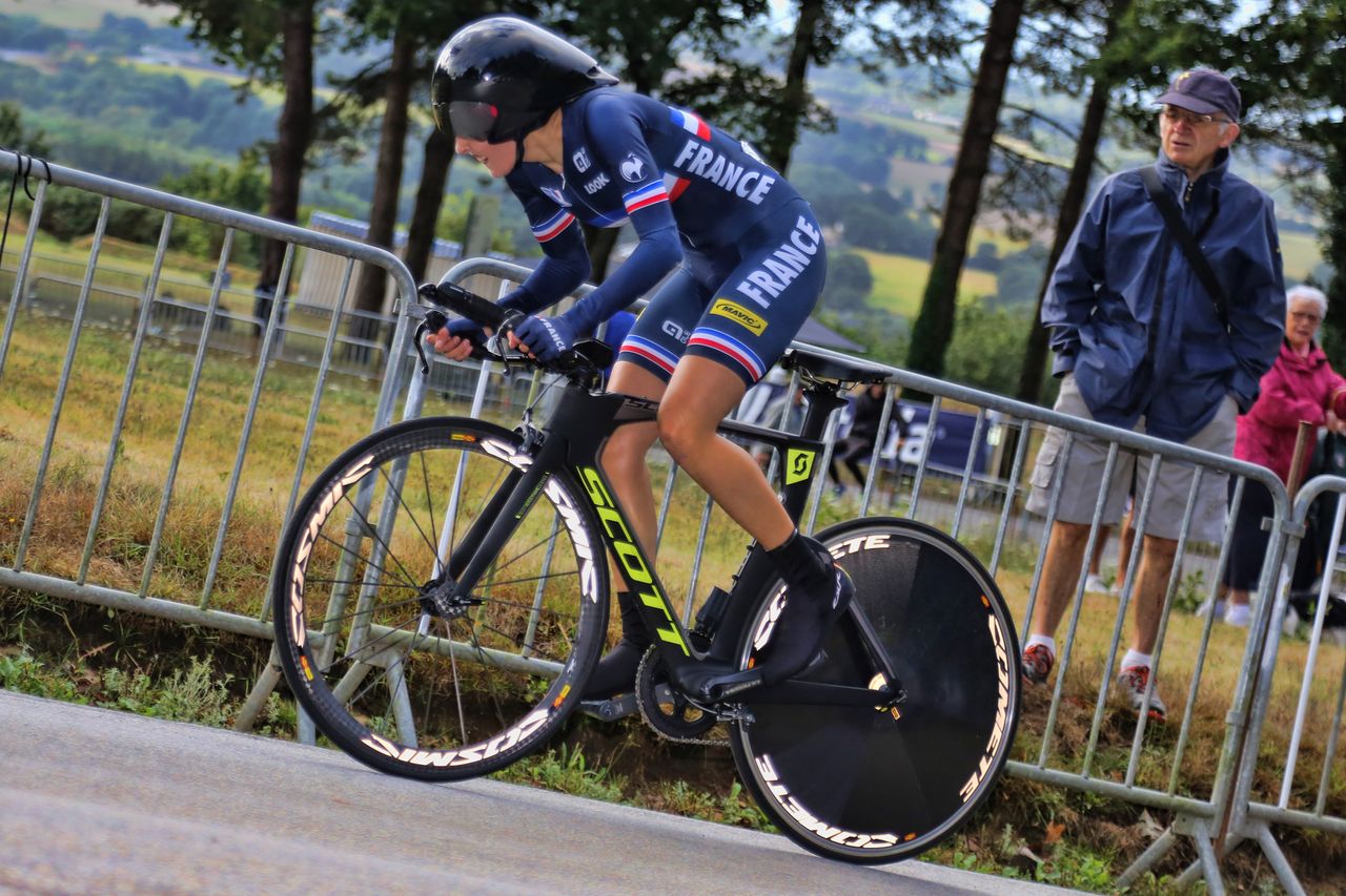 Juliette Labous took the bronze medal for France