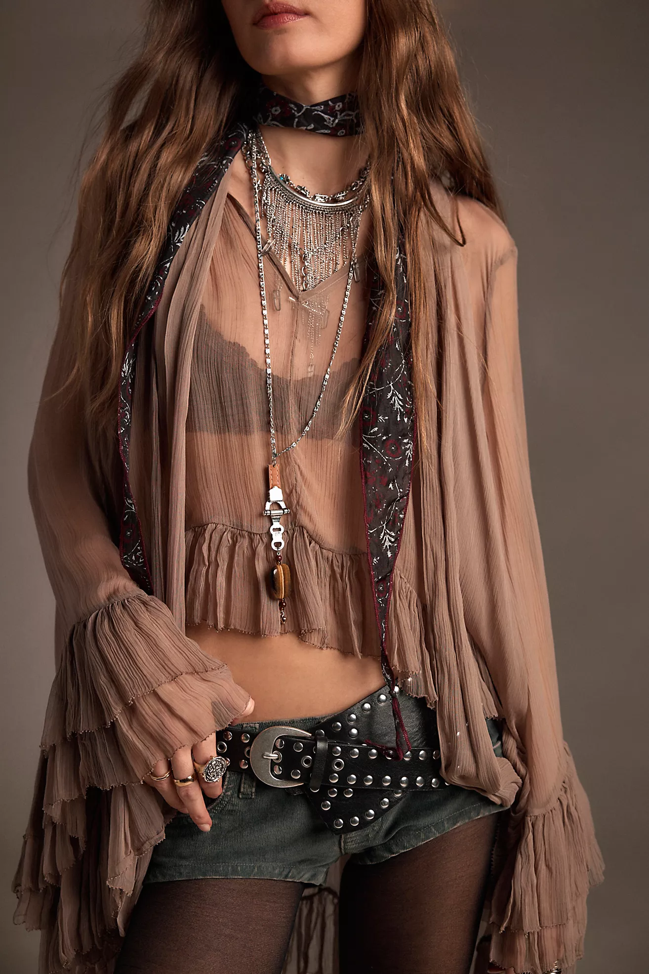 Full Sleeve Frill Top