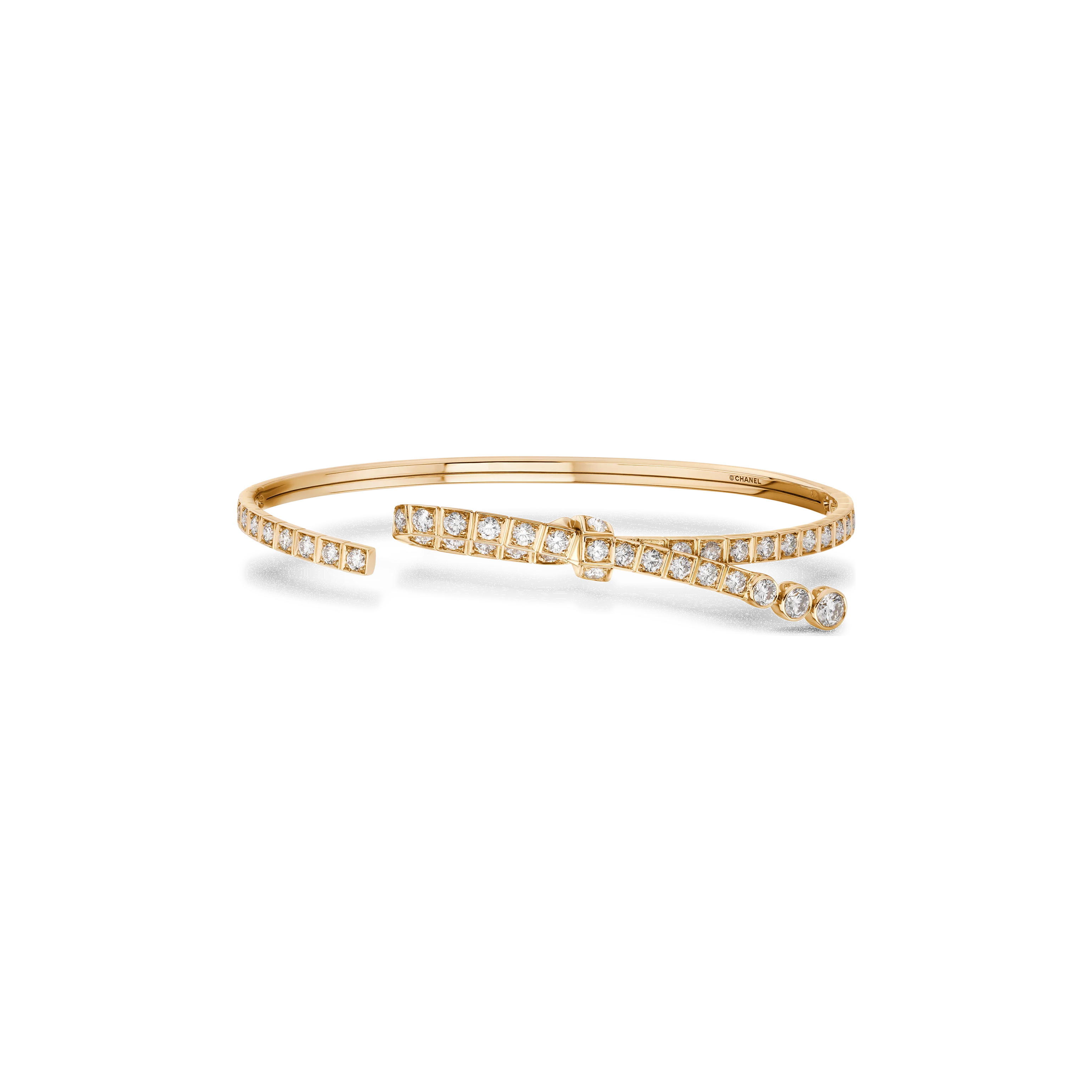 Chanel, Ruban Bracelet in 18K Beige Gold