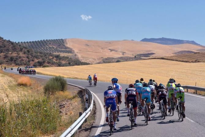 Tinkof--Saxo worked hard on creating echelons today