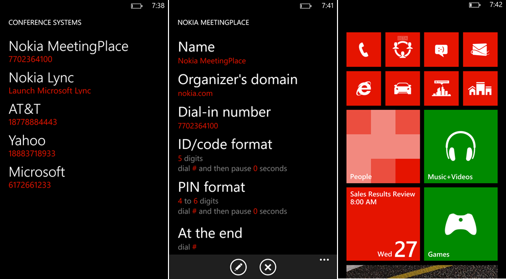 Nokia Conference for Windows Phone
