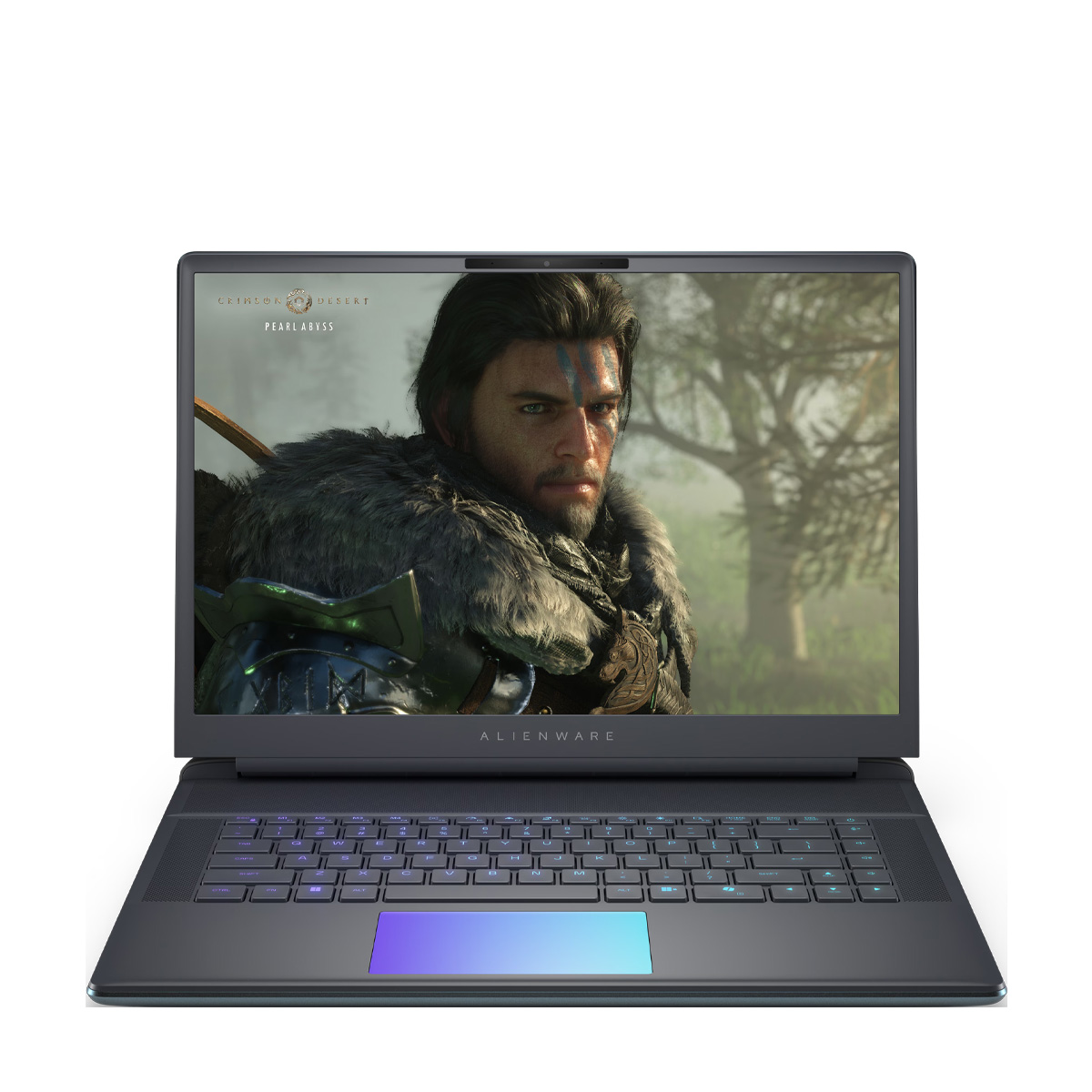 A Dell laptop against a white background