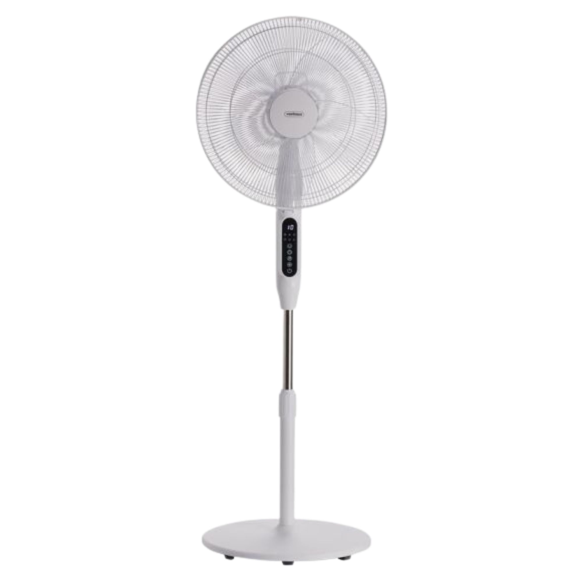 Cut out of the Vonhaus 16'' pedestal fan on a white background