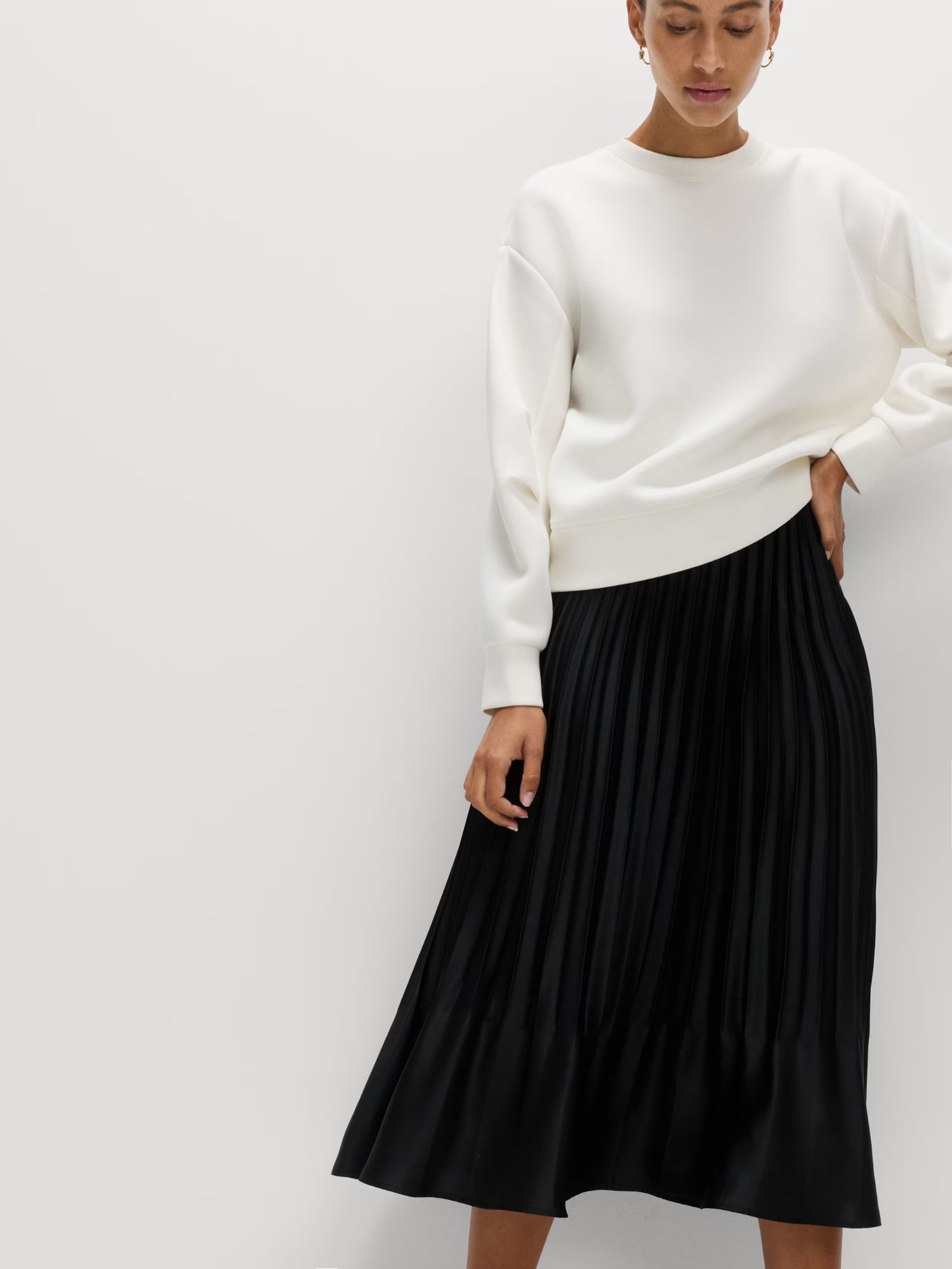 M&S Pleated Midaxi Skirt