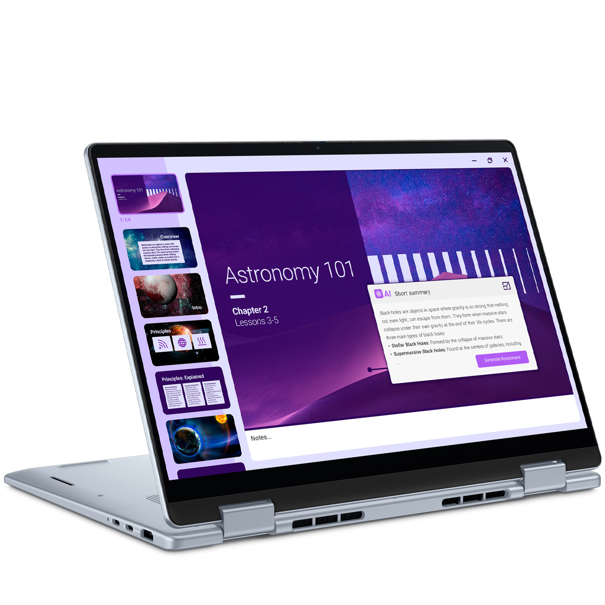 A Dell laptop against a white background