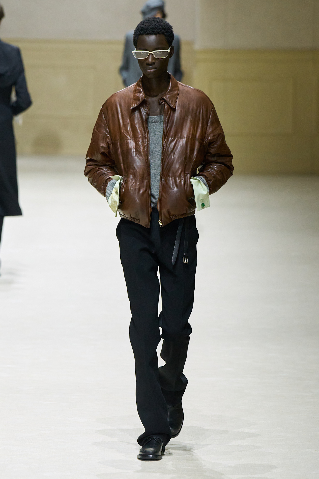 best looks from prada's fall 2026 menswear collection.