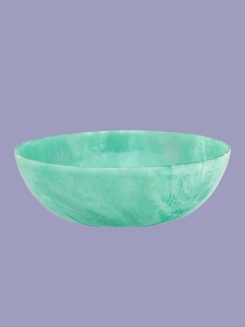Coastal Resin Salad Bowl