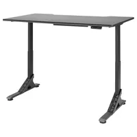 UPPSPEL  black standing desk