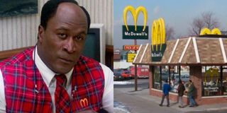 Cleo McDowell (John Amos) and his copycat restaurant in Coming to America