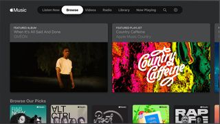 Apple Music browse tab interface
