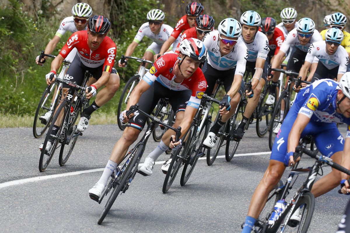 Bob Jungels in the peloton