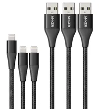 Anker Powerline+ II Lightning Cable (3-Pack): was $39 now $29 @ Amazon
