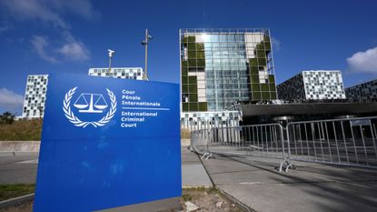A view of the International Criminal Court in The Hague, Netherlands.