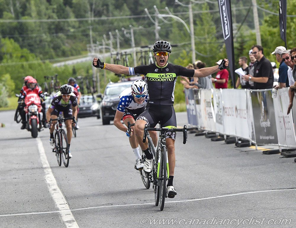 Mihkel R&auml;im (Cycling Academy) wins stage 1 at Tour de Beauce