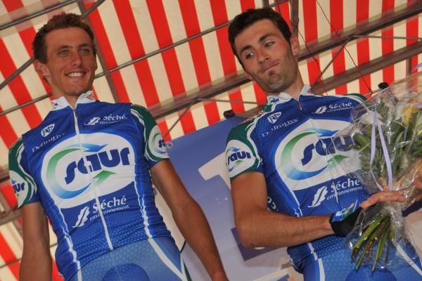 Saur - Sojasun teammates Coppel and Hivert took first and second