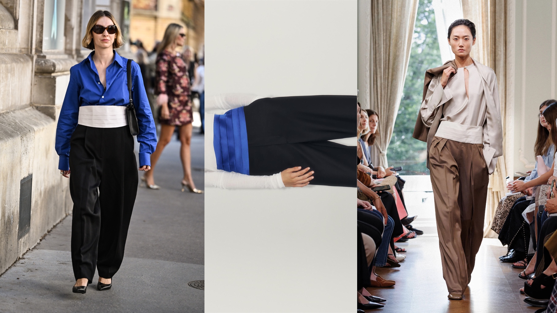 Maddy Fass, Zara, and Kallmeyer images sporting fashion and cummerbund styling