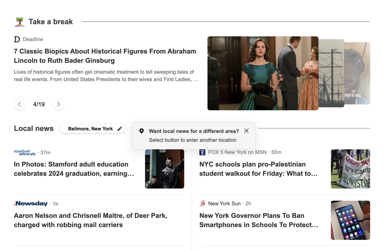 Bing News