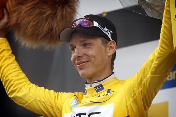Tony Martin (HTC-Highroad) seized control of Paris-Nice in the time trial