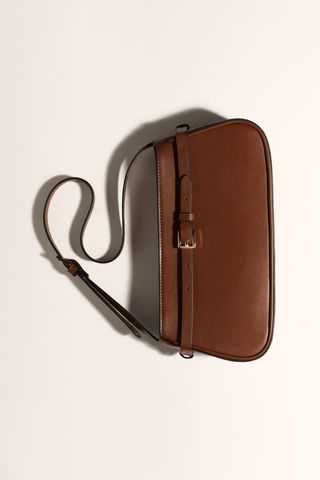 Belt-Detail Shoulder Bag