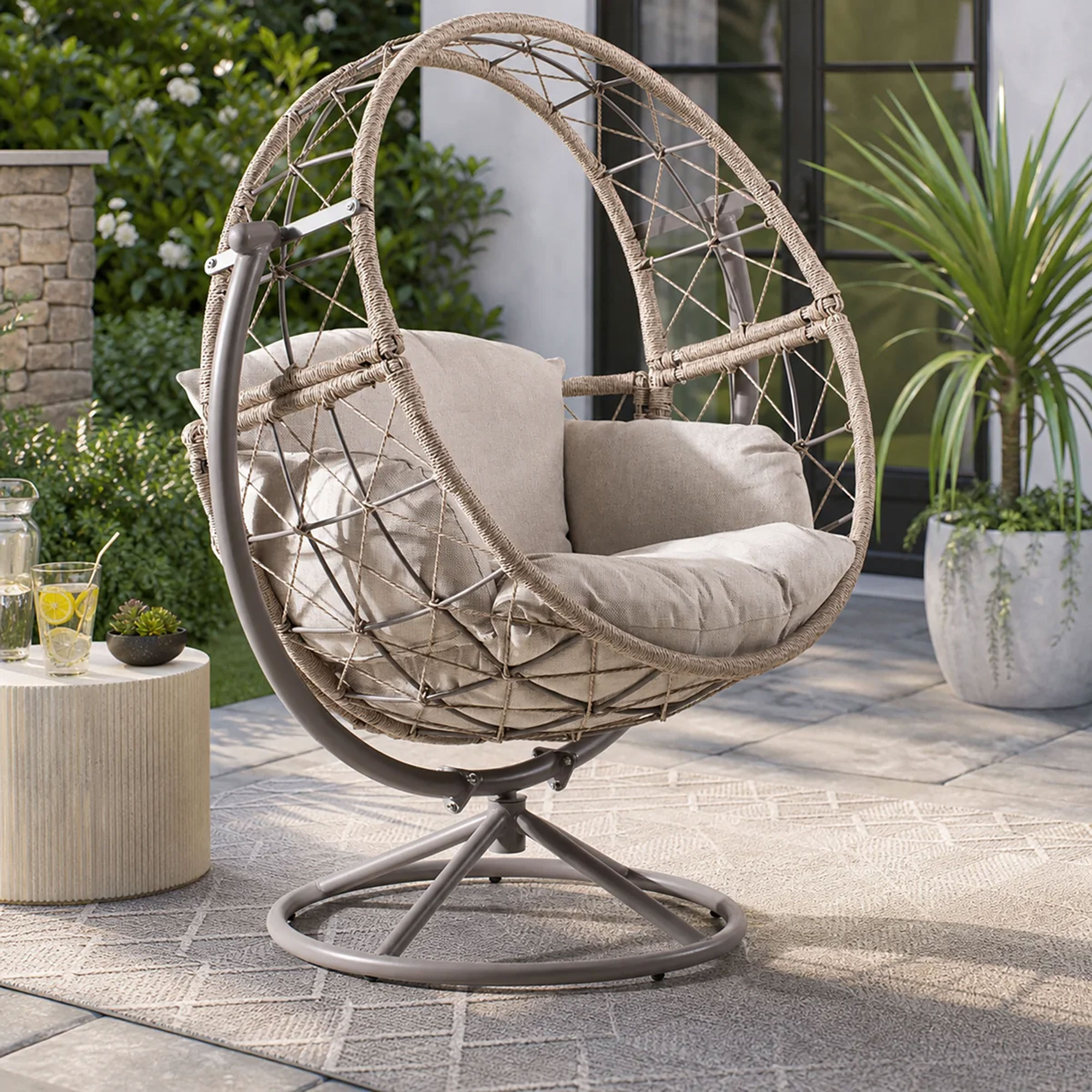 egg chair