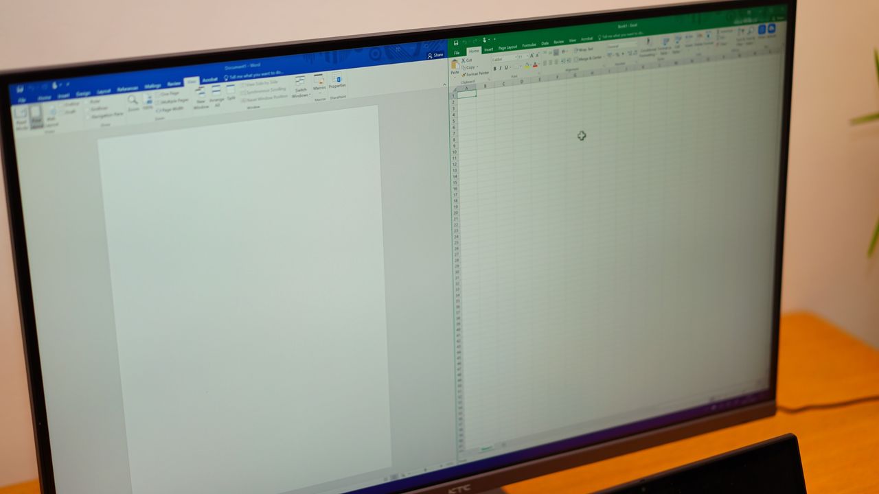 KTC A32Q8 Smart Monitor during our review process