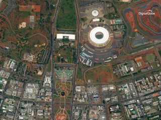 WorldView-4 captured this image of Brasilia on Jan. 11, 2017.