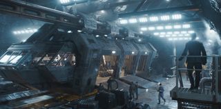 Is this the ship that Cassian Andor has to fly to escape during the heist? Now that is a piece of junk