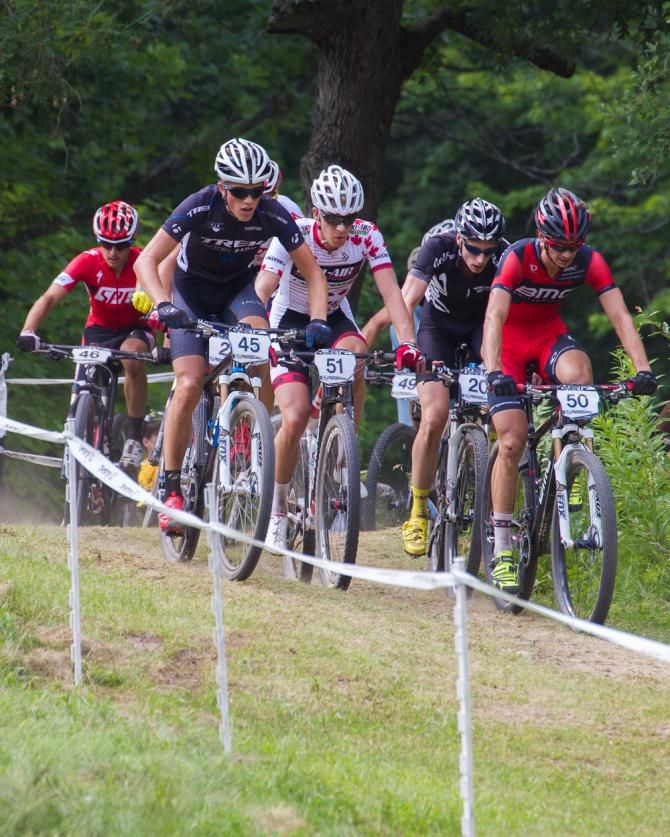 Steven Ettinger leading the pack