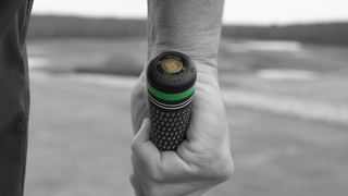 Golf grip pictured with Gen3+ Arccos smart sensor