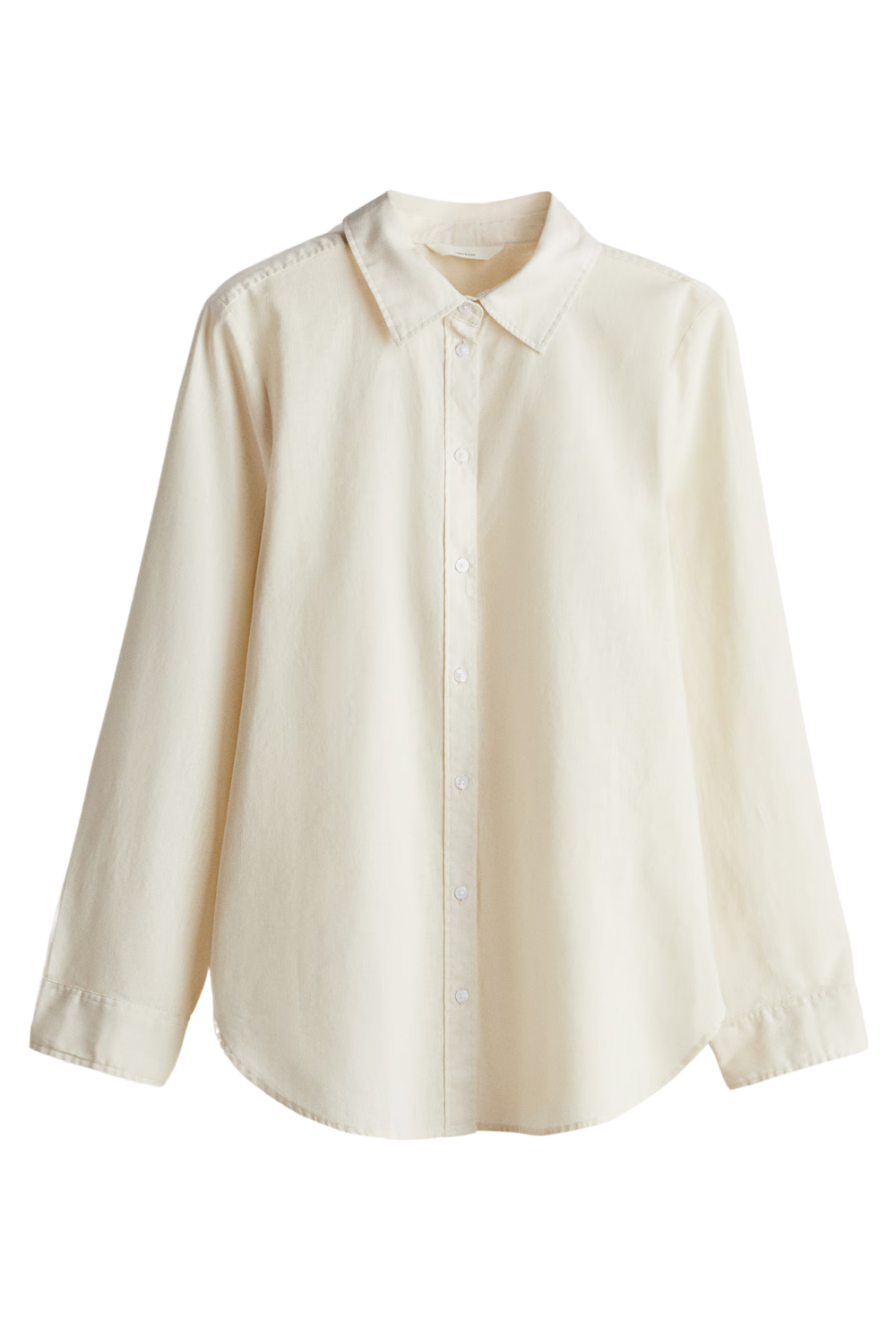 Linen-Blend Shirt