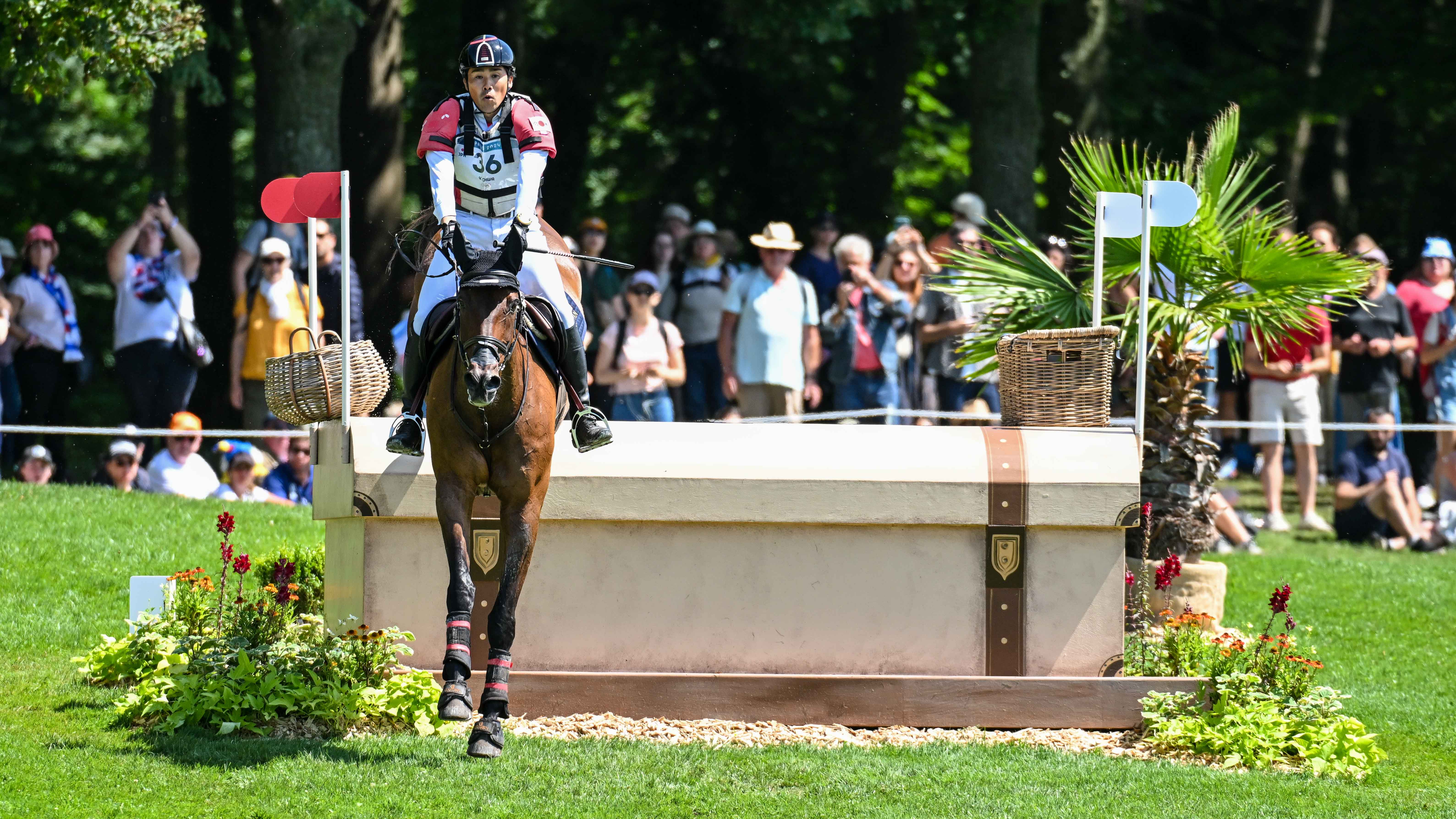 Great Britain holds on to eventing lead after second rotation of riders in Olympic cross-country