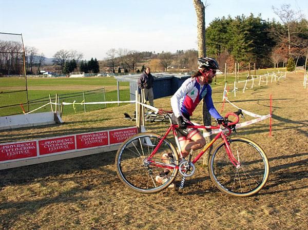Dan Timmerman took third in the elite men's race.
