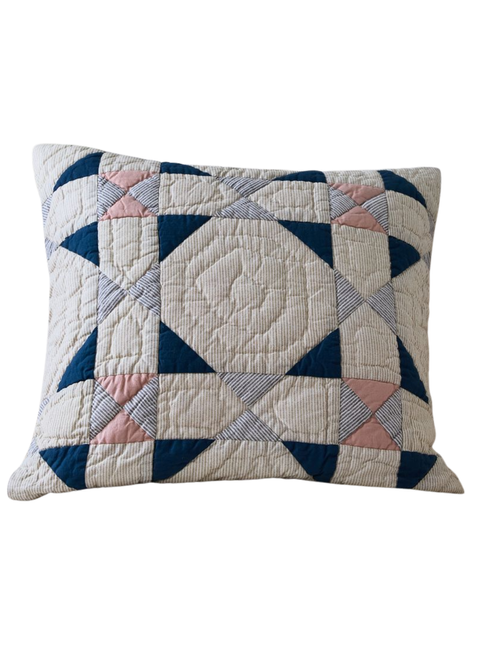 Marina Patchwork Pillow Cover