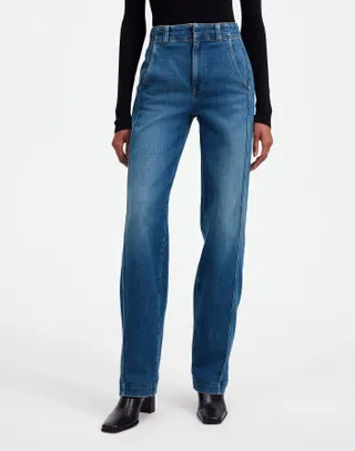 Madewell, Tapered Denim Trousers