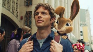 James Marsden and Russell Brand in Hop