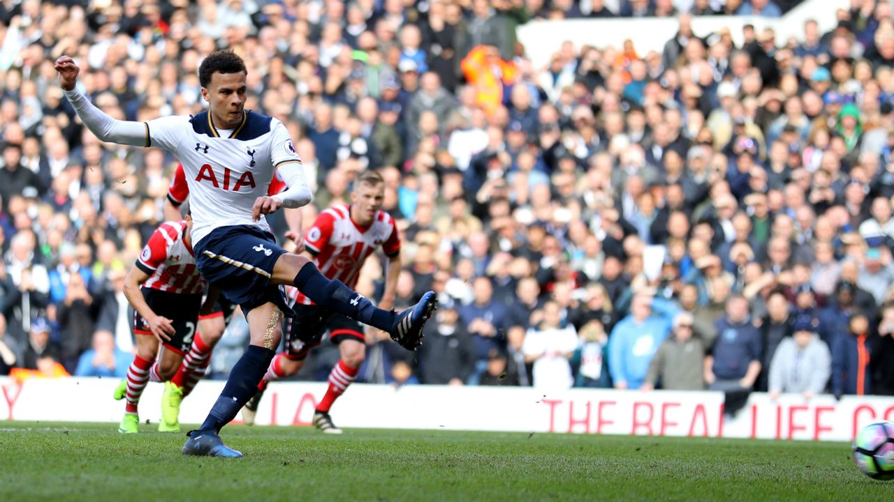 Dele Alli scores for Spurs against Southampton