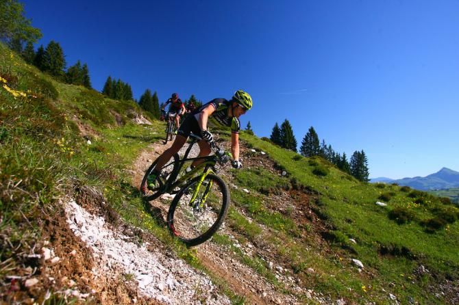 A Topeak Ergon rider in action