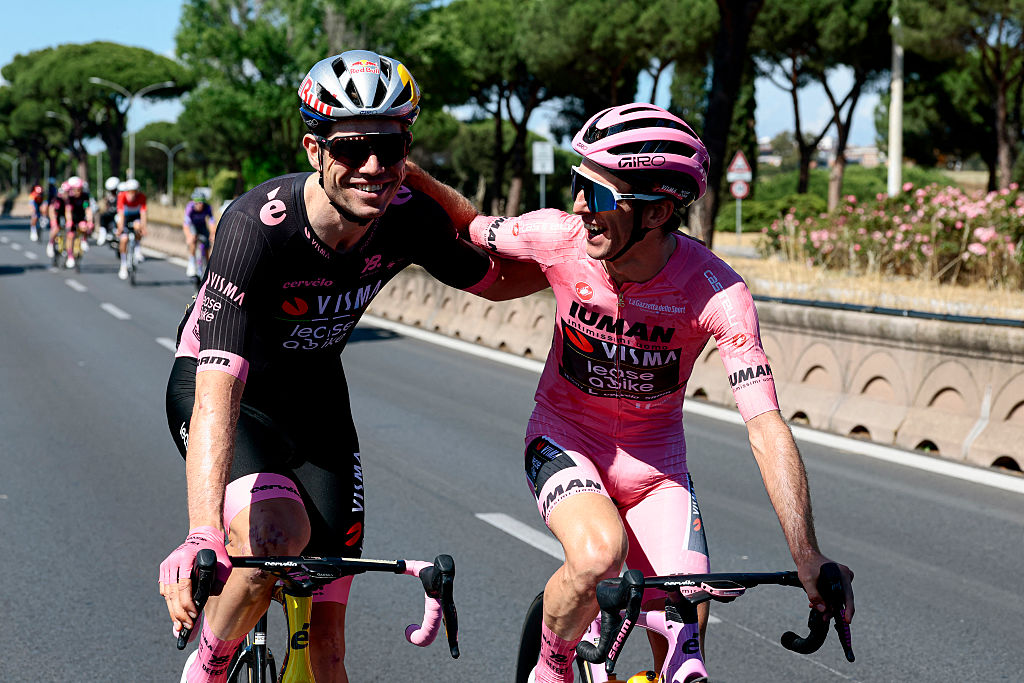 Wout van Aert 'hurt' by suggestions Visma-Lease a Bike to blame for retirements of teammates Simon Yates and Fem van Empel