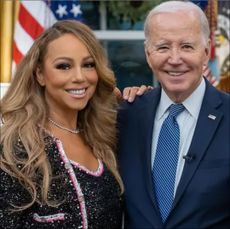 Mariah Carey and Joe Biden
